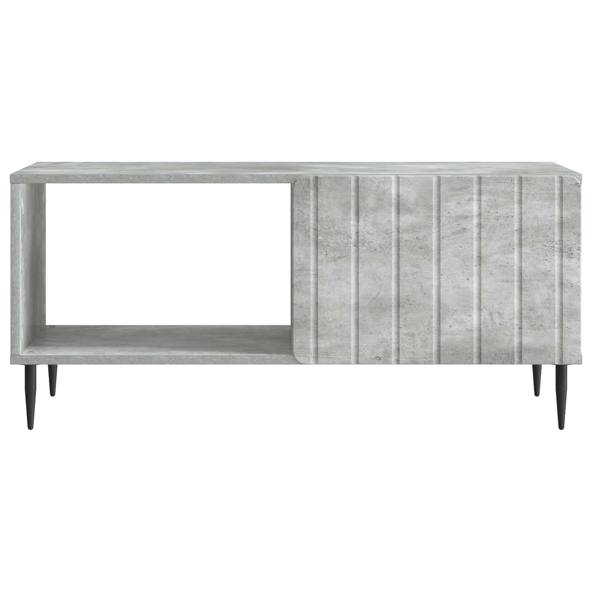 Sofabord Betongrå 90 x 50 x 40 cm Konstrueret træ
