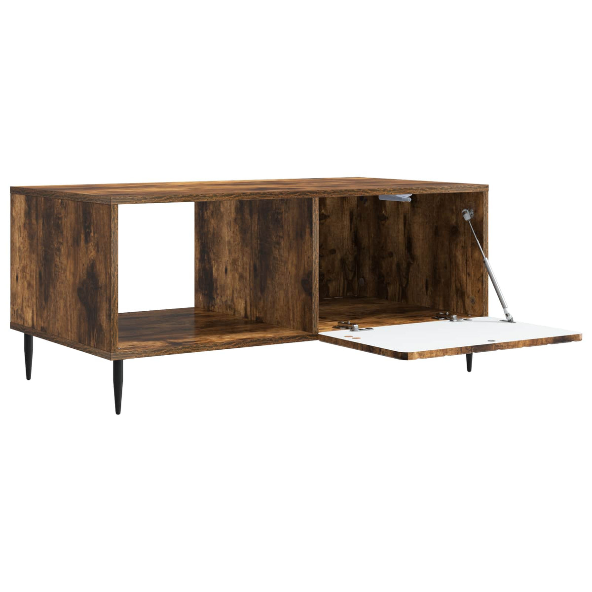 Sofabord Røget eg 90 x 50 x 40 cm Konstrueret træ