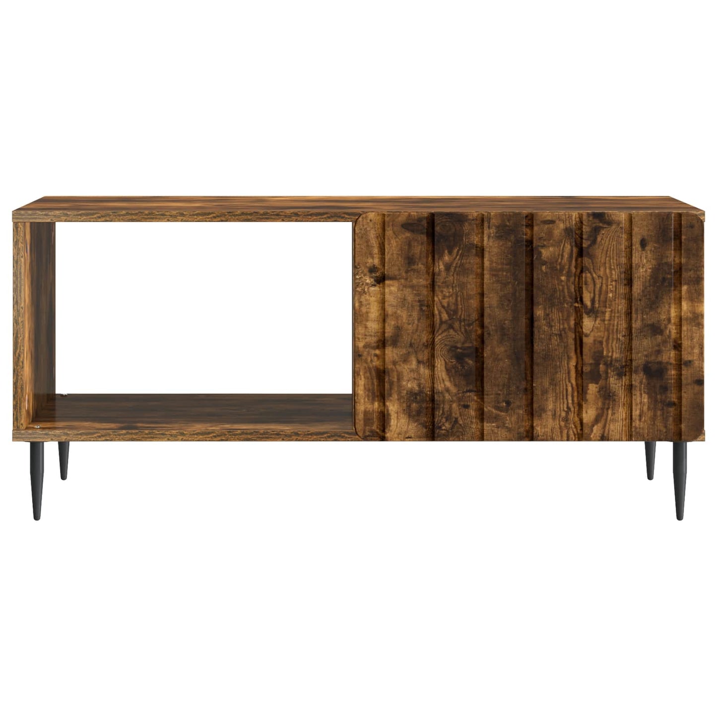 Sofabord Røget eg 90 x 50 x 40 cm Konstrueret træ
