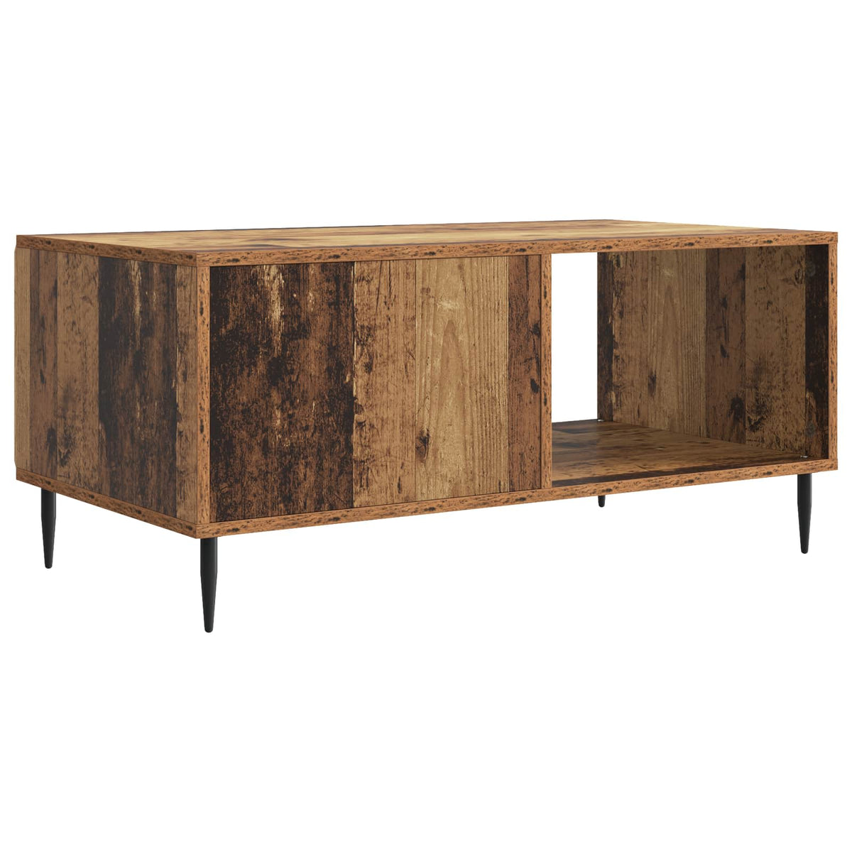 Sofabord Gammelt træ 90 x 50 x 40 cm Konstrueret træ
