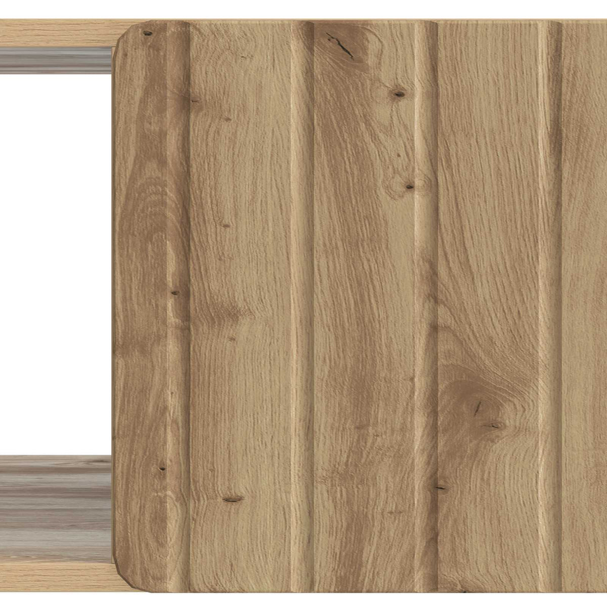 Sofabord Artisan-eg 90 x 50 x 40 cm Konstrueret træ