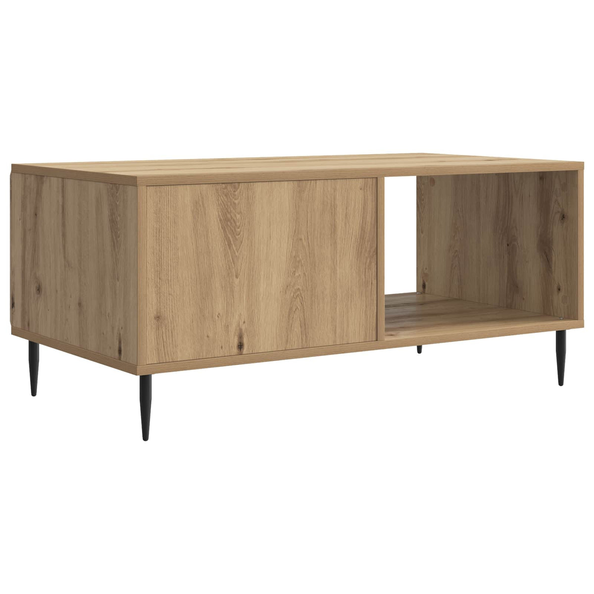 Sofabord Artisan-eg 90 x 50 x 40 cm Konstrueret træ