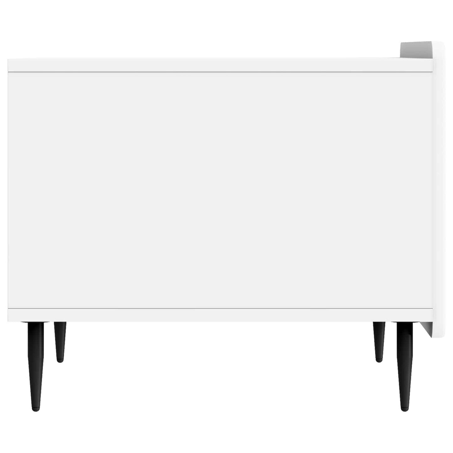 Sofabord med skuffe Hvid 49 x 50 x 42 cm Konstrueret træ