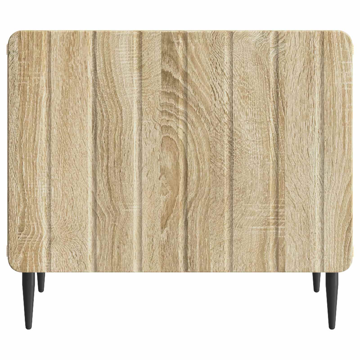 Sofabord med skuffe Sonoma-eg 49 x 50 x 42 cm Konstrueret træ