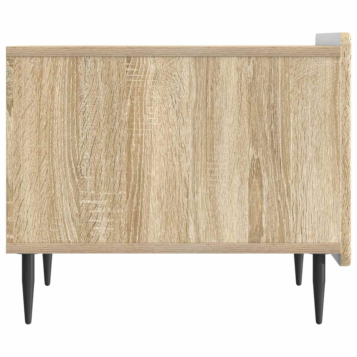 Sofabord med skuffe Sonoma-eg 49 x 50 x 42 cm Konstrueret træ