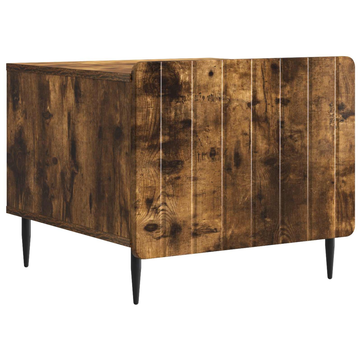 Sofabord med skuffe Røget eg 49 x 50 x 42 cm Konstrueret træ