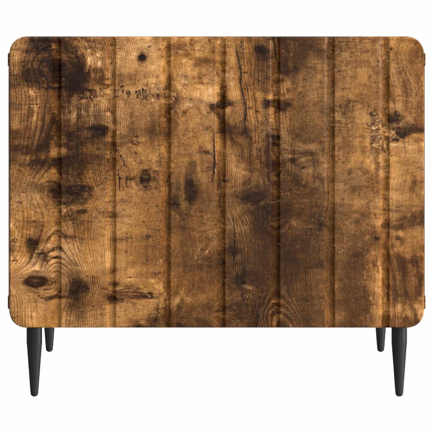 Sofabord med skuffe Røget eg 49 x 50 x 42 cm Konstrueret træ