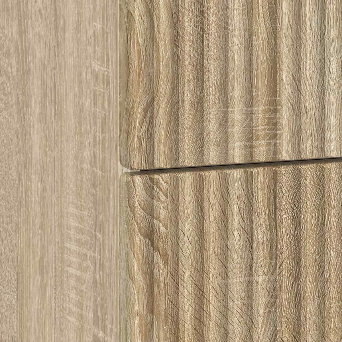Natskab 2 stk. Sonoma-eg 43 x 34,5 x 48 cm Konstrueret træ