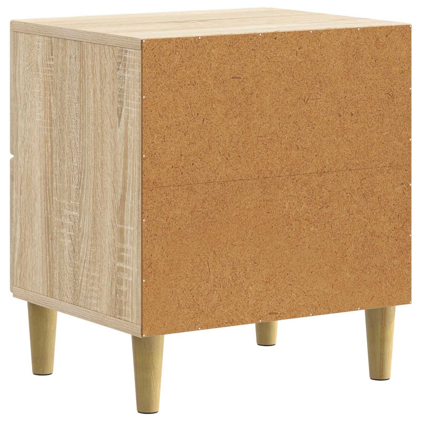Natskab 2 stk. Sonoma-eg 43 x 34,5 x 48 cm Konstrueret træ