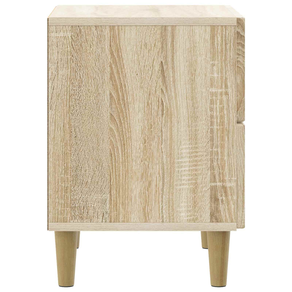 Natskab 2 stk. Sonoma-eg 43 x 34,5 x 48 cm Konstrueret træ