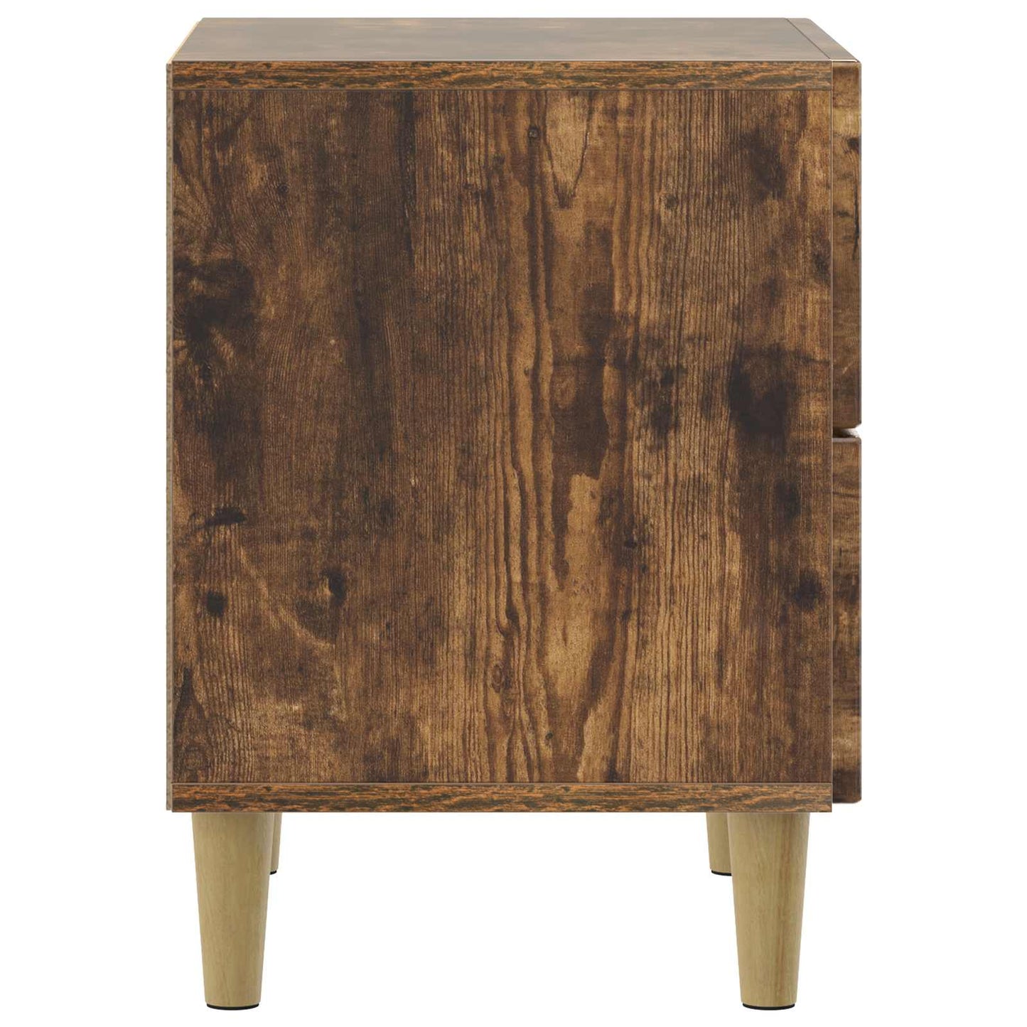 Natskab 2 stk. Røget eg 43 x 34,5 x 48 cm Konstrueret træ