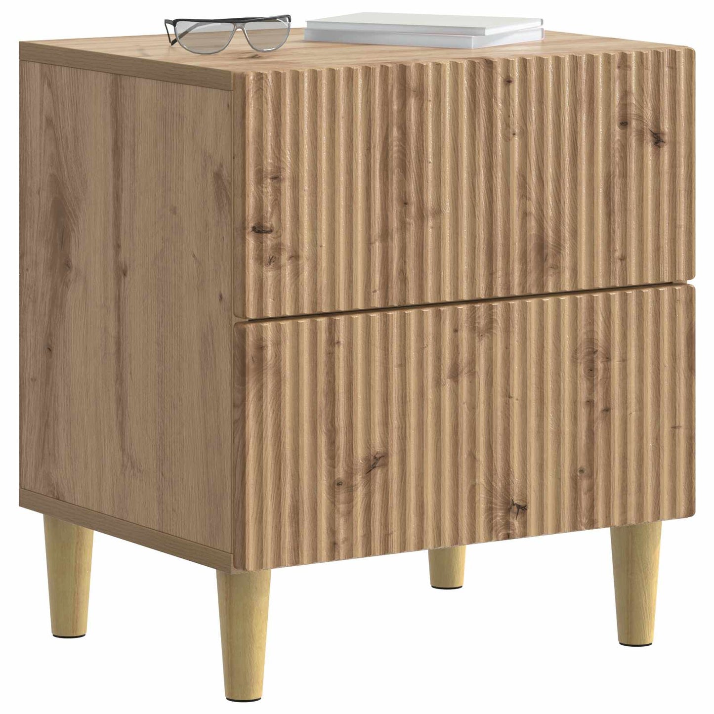 Natskab Artisan-eg 43 x 34,5 x 48 cm Konstrueret træ