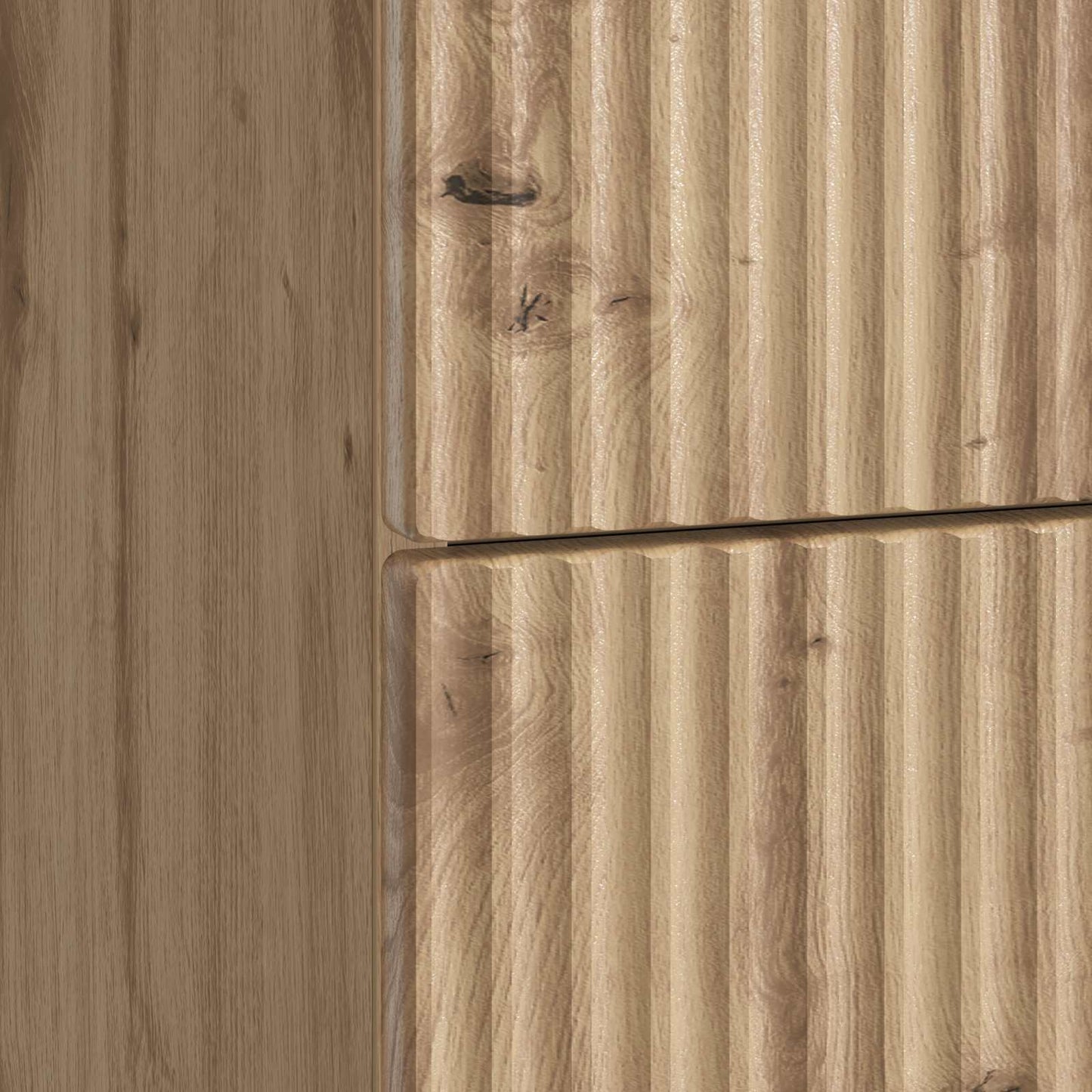 Natskab 2 stk. Artisan-eg 43 x 34,5 x 48 cm Konstrueret træ