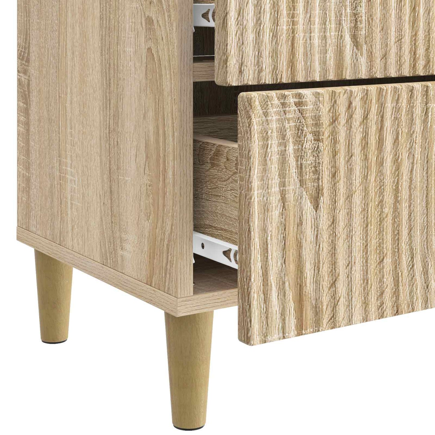 Natskab med skuffe Sonoma-eg 62 x 34,5 x 48 cm Konstrueret træ