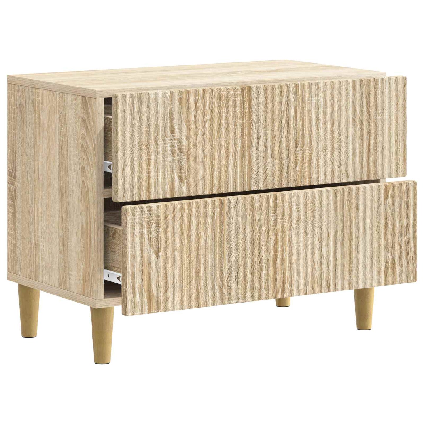 Natskab med skuffe Sonoma-eg 62 x 34,5 x 48 cm Konstrueret træ