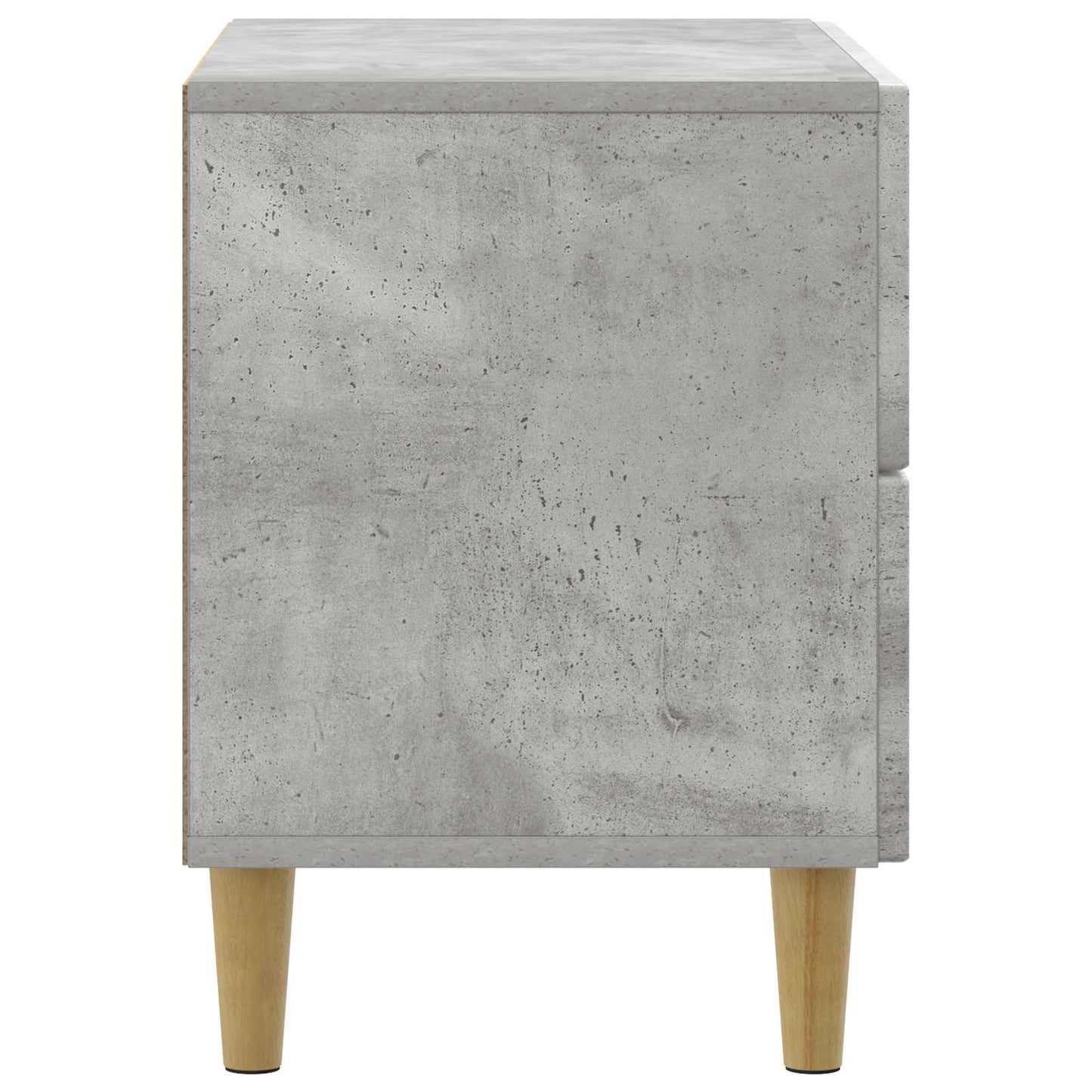 Natskab med skuffe Betongrå 62 x 34,5 x 48 cm Konstrueret træ