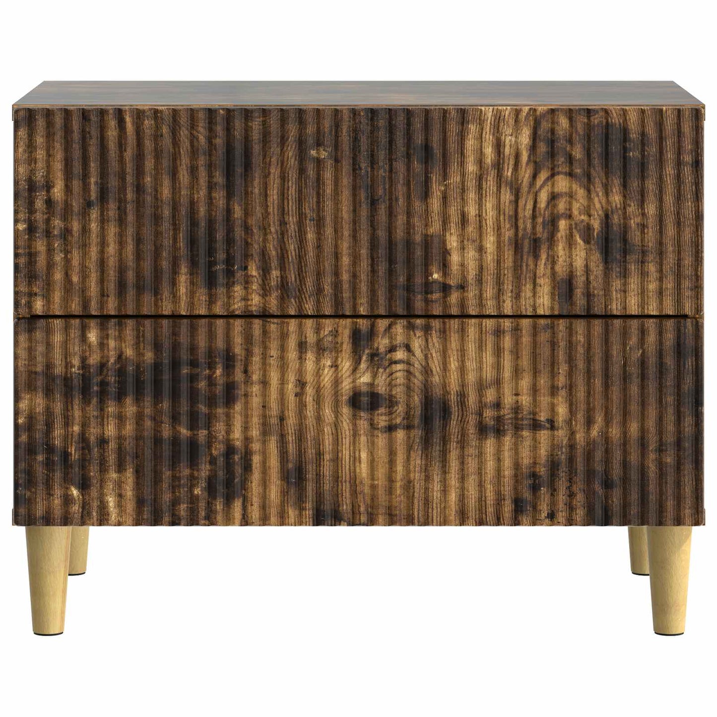 Natskab med skuffe Røget eg 62 x 34,5 x 48 cm Konstrueret træ