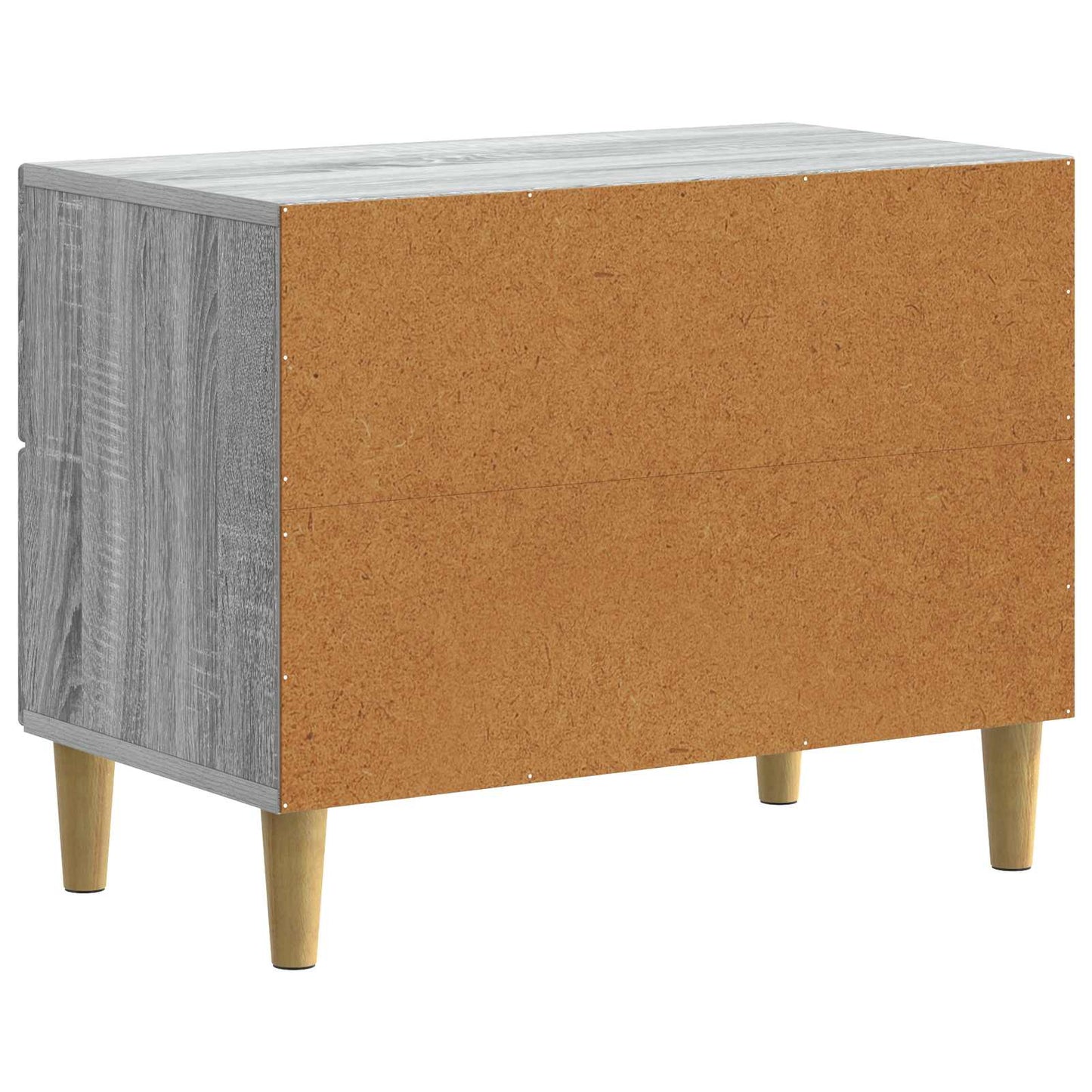 Natskab Grå sonoma-eg 62 x 34,5 x 48 cm Konstrueret træ