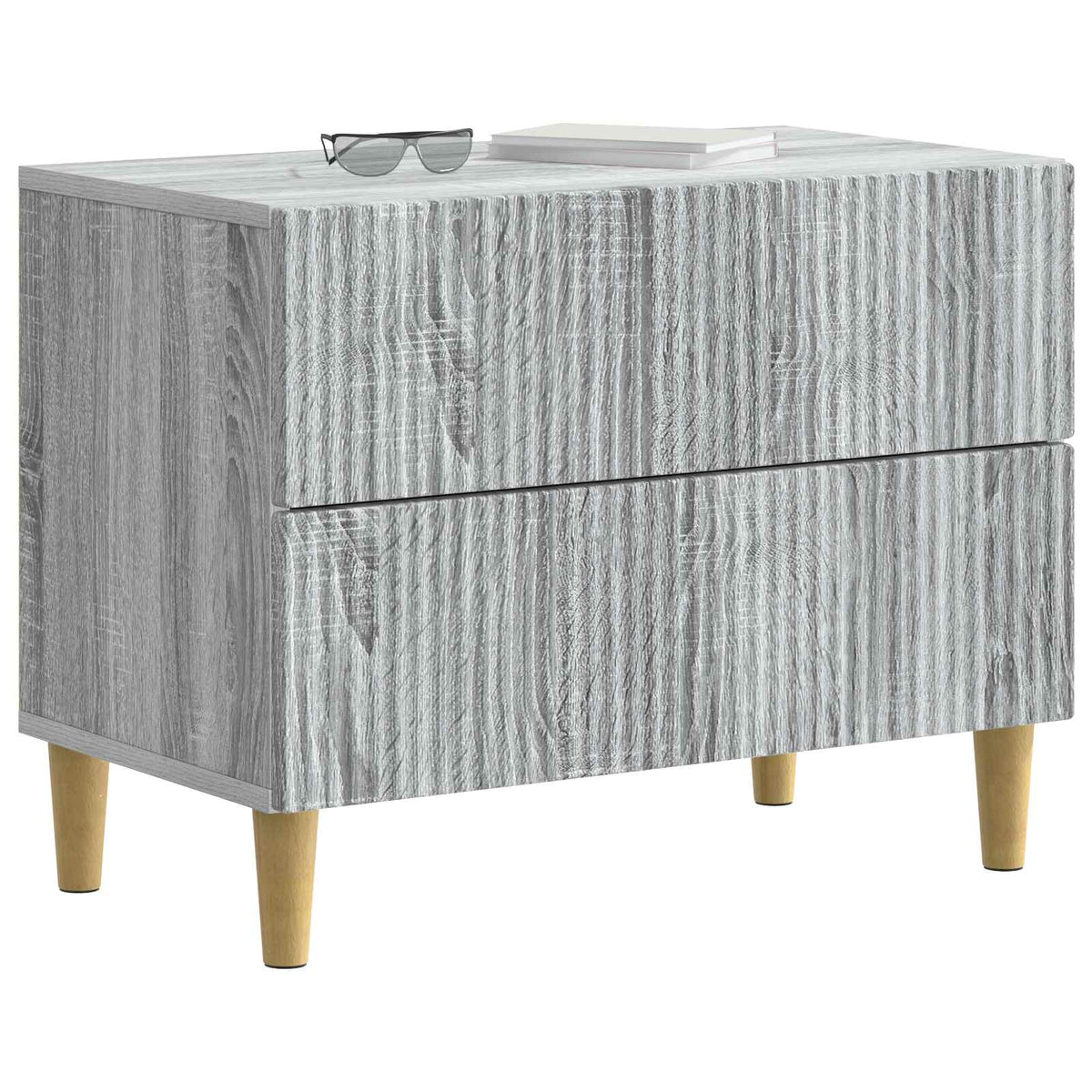 Natskab Grå sonoma-eg 62 x 34,5 x 48 cm Konstrueret træ