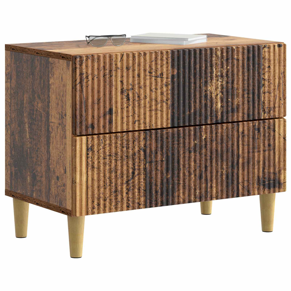 Natskab Gammelt træ 62 x 34,5 x 48 cm Konstrueret træ