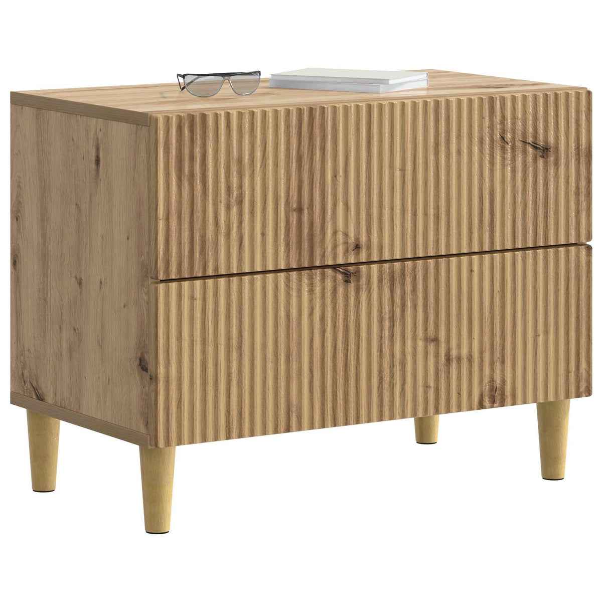Natskab Artisan-eg 62 x 34,5 x 48 cm Konstrueret træ