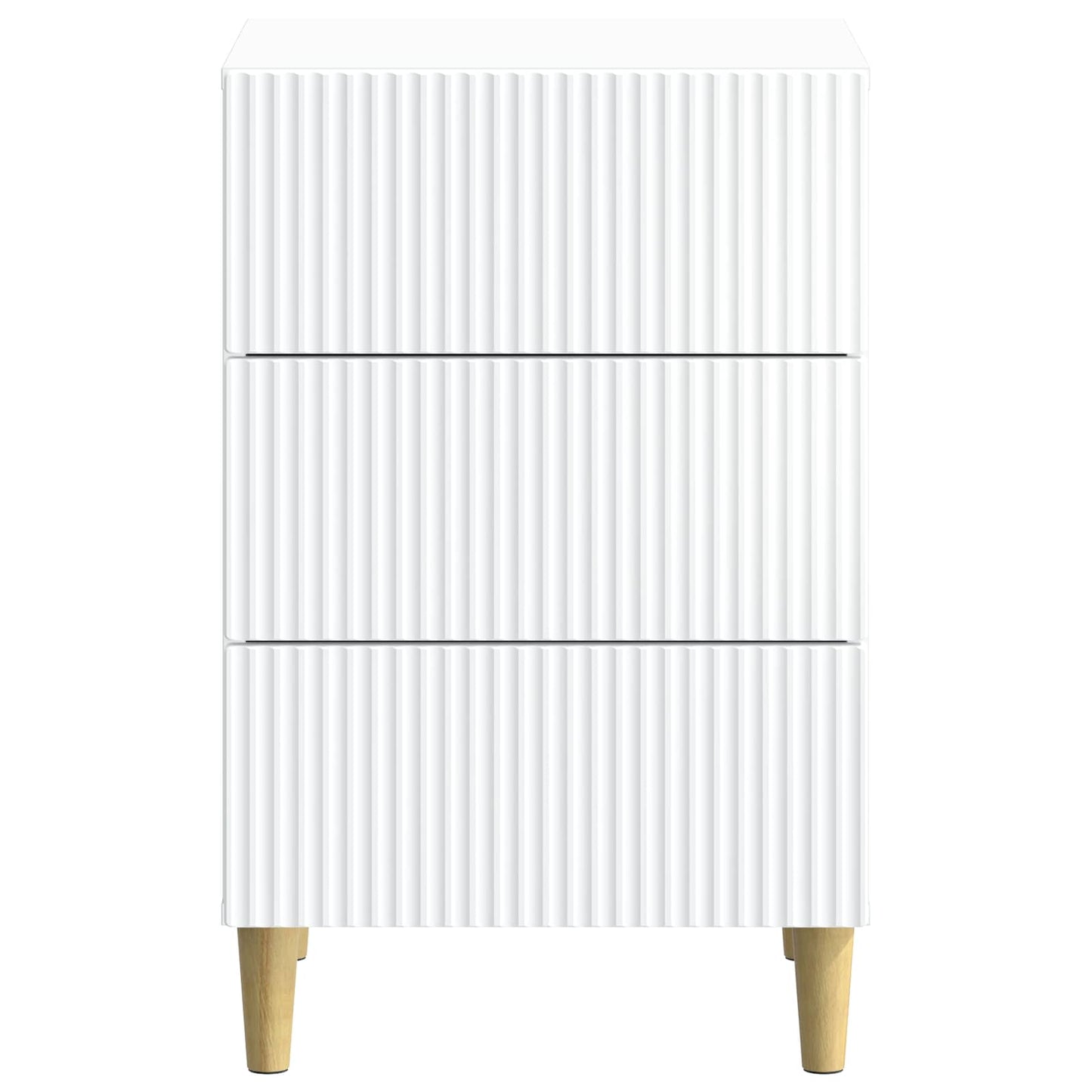 Natskab med skuffe Hvid 43 x 41 x 66,5 cm Konstrueret træ