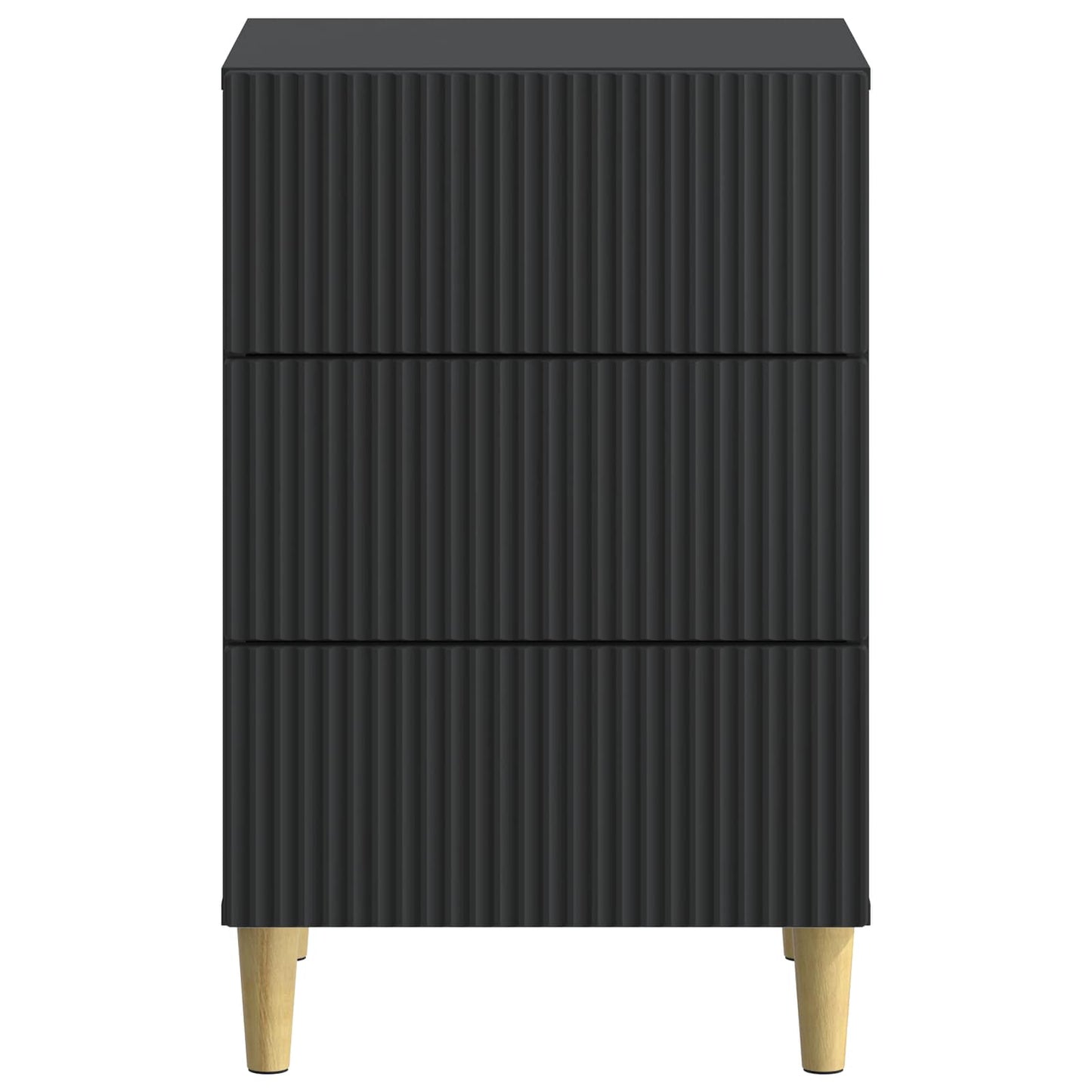 Natskab Sort 43 x 41 x 66,5 cm Konstrueret træ
