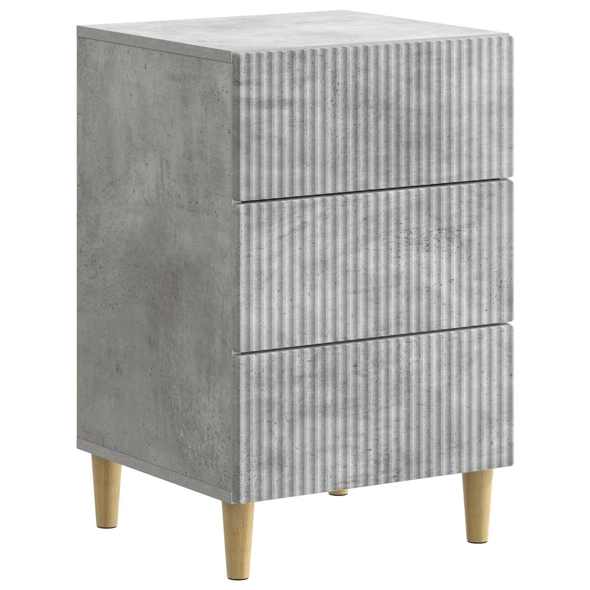 Natskab Betongrå 43 x 41 x 66,5 cm Konstrueret træ
