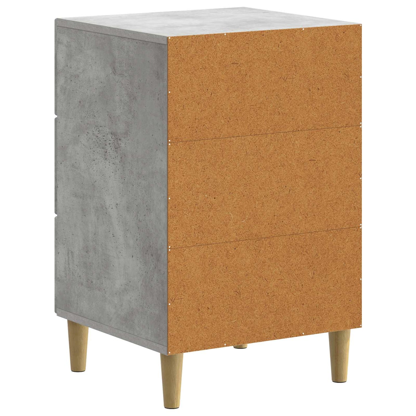 Natskab Betongrå 43 x 41 x 66,5 cm Konstrueret træ