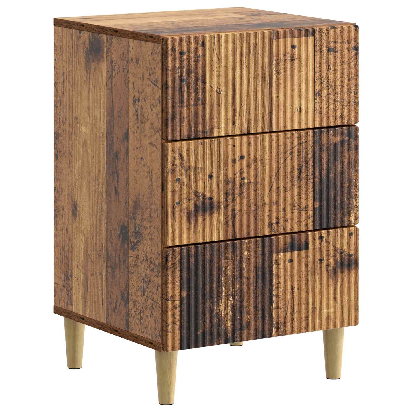 Natskab Gammelt træ 43 x 41 x 66,5 cm Konstrueret træ