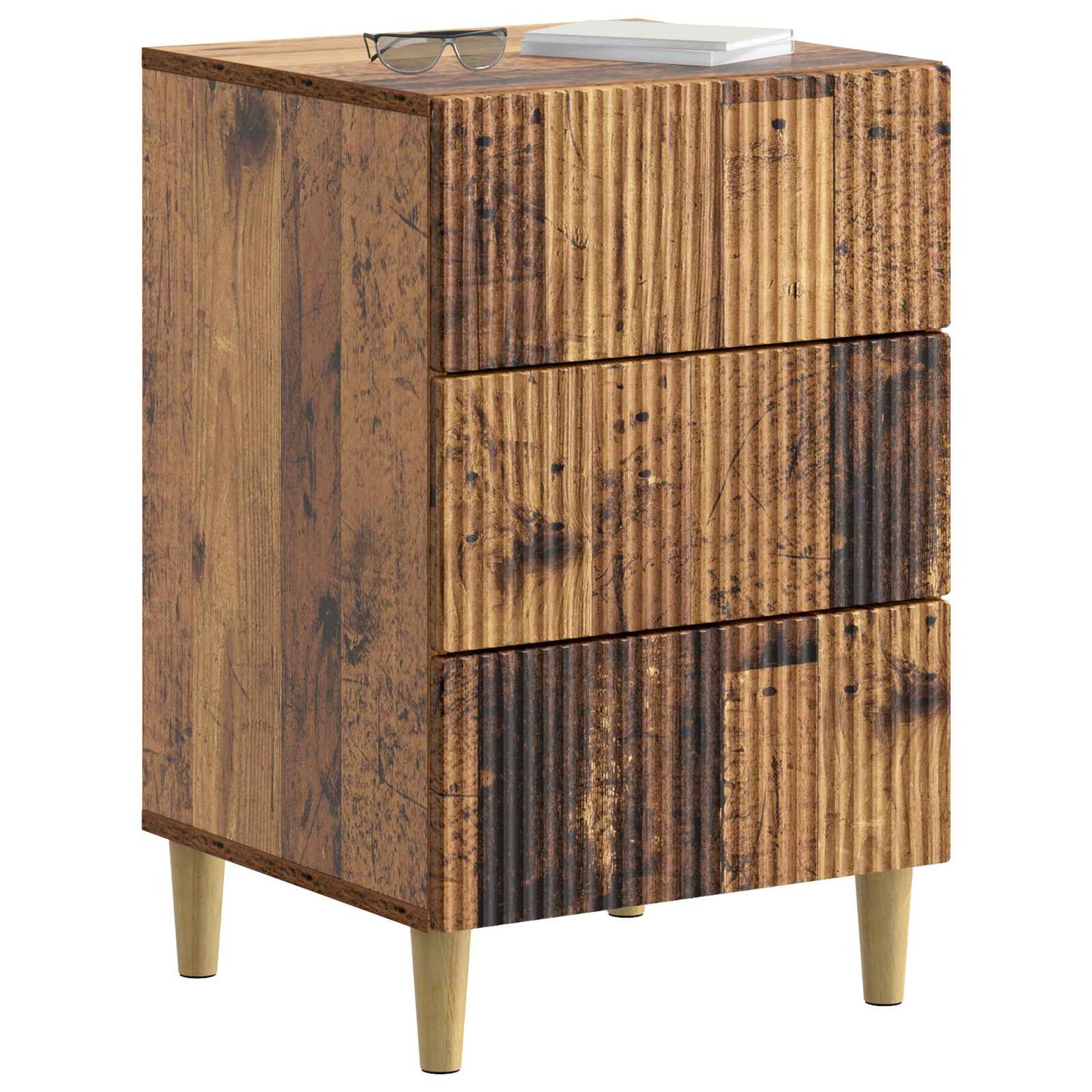 Natskab Gammelt træ 43 x 41 x 66,5 cm Konstrueret træ