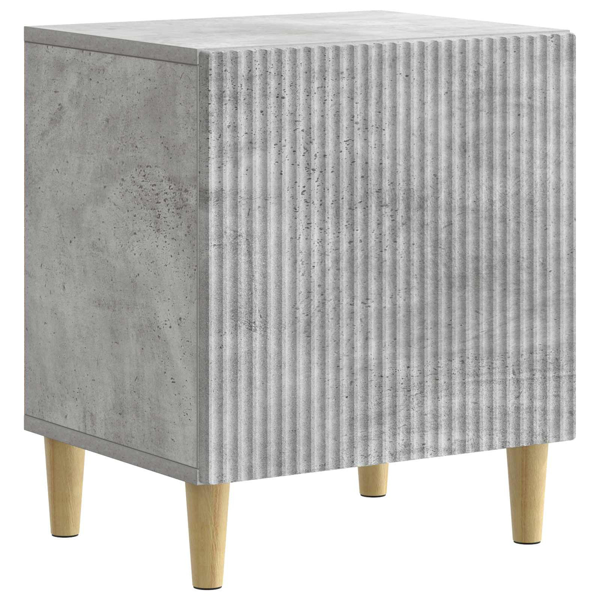 Natskab 2 stk. Betongrå 43 x 34,5 x 50 cm Konstrueret træ