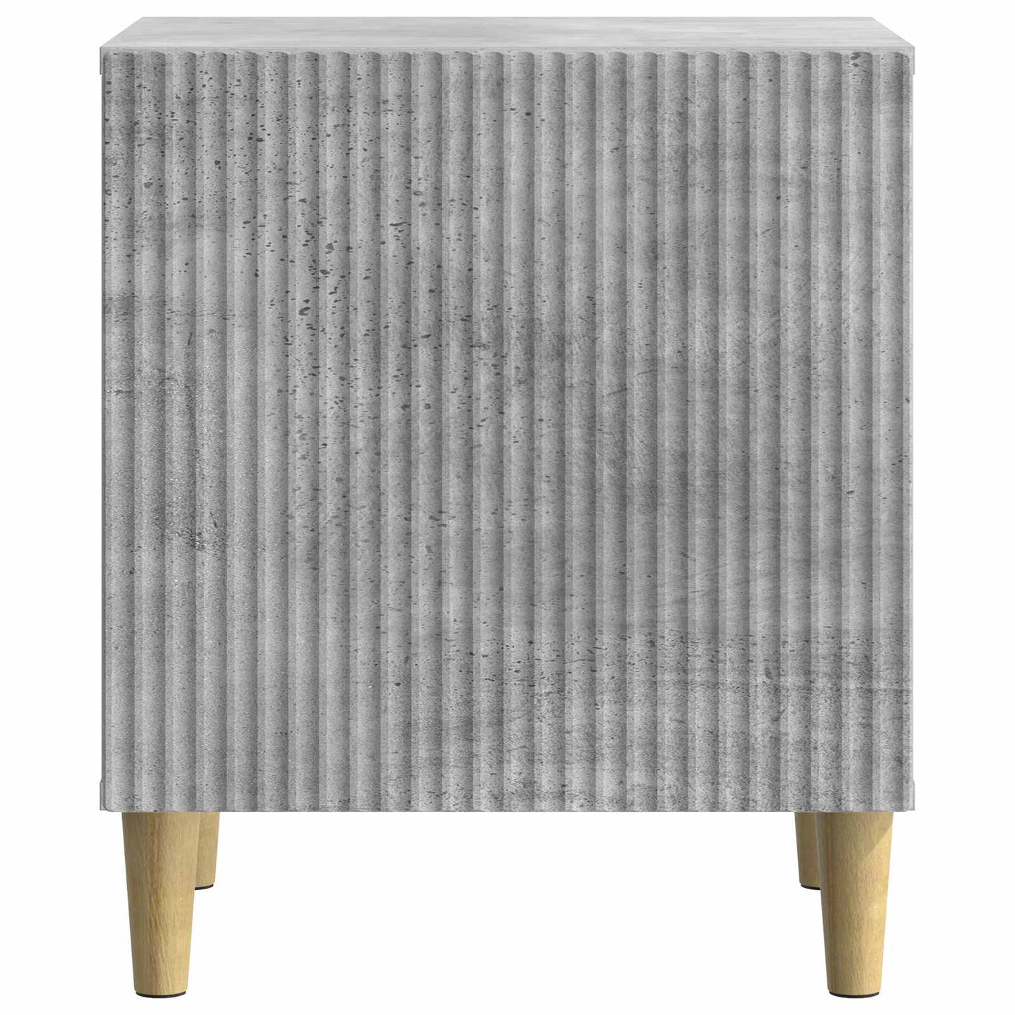 Natskab 2 stk. Betongrå 43 x 34,5 x 50 cm Konstrueret træ
