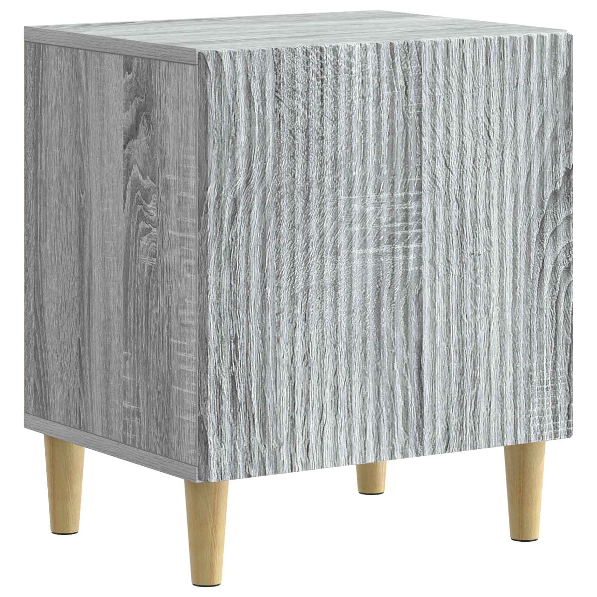 Natskab 2 stk. Grå sonoma-eg 43 x 34,5 x 50 cm Konstrueret træ