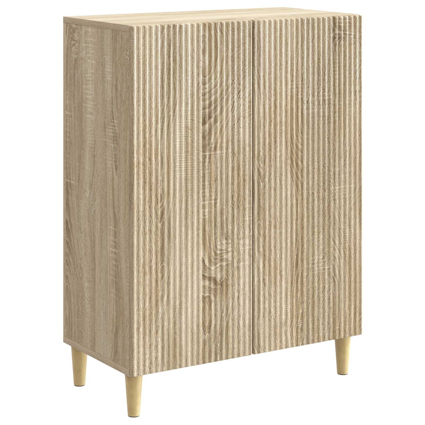 Sideboard Sonoma-eg 66 x 34,5 x 90 cm Konstrueret træ