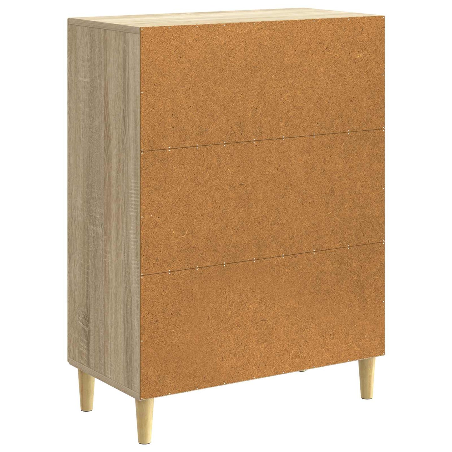 Sideboard Sonoma-eg 66 x 34,5 x 90 cm Konstrueret træ