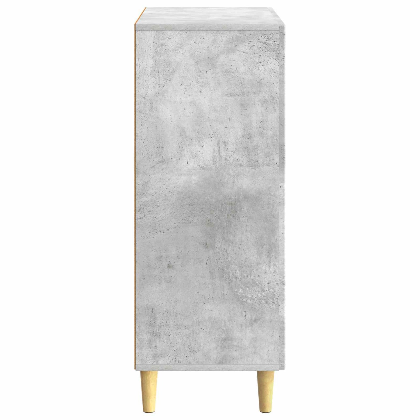 Sideboard Betongrå 66 x 34,5 x 90 cm Konstrueret træ