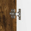 Sideboard Røget eg 66 x 34,5 x 90 cm Konstrueret træ