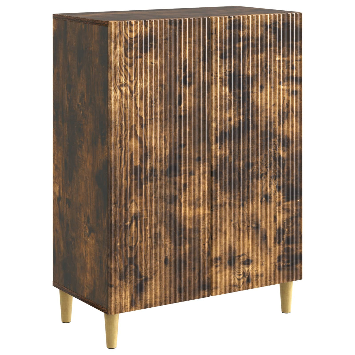 Sideboard Røget eg 66 x 34,5 x 90 cm Konstrueret træ