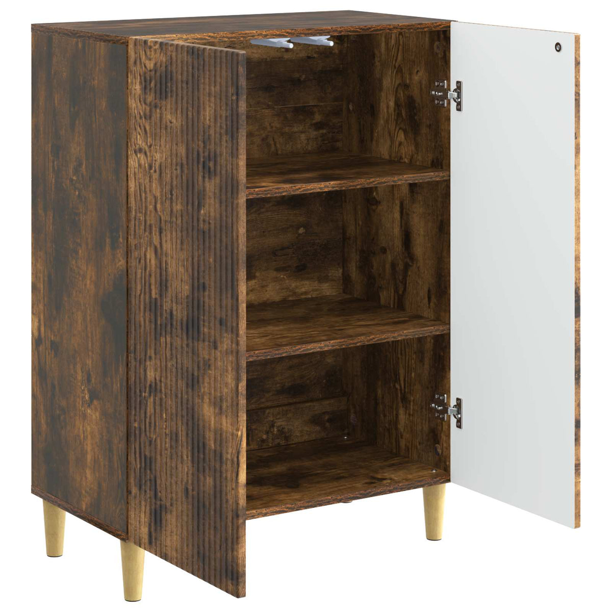 Sideboard Røget eg 66 x 34,5 x 90 cm Konstrueret træ