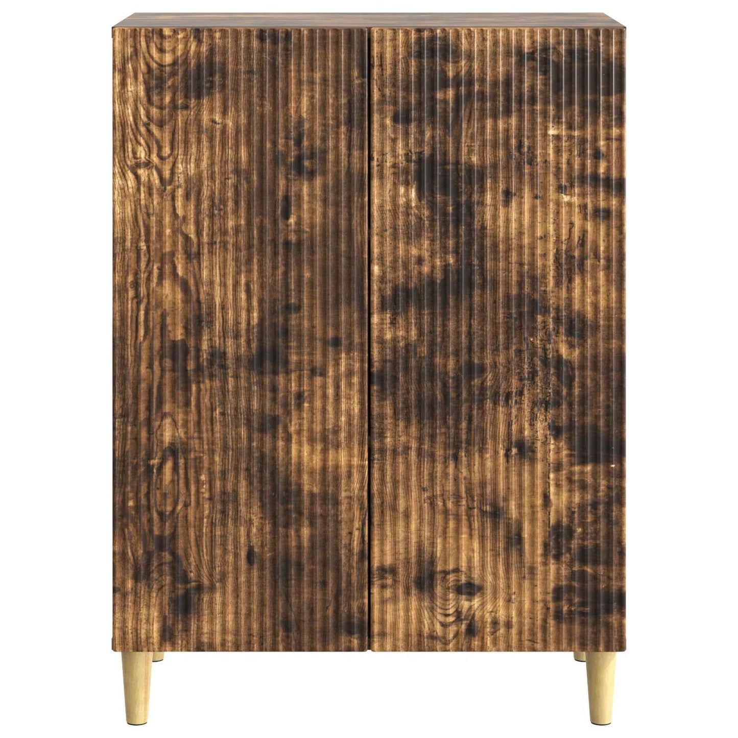 Sideboard Røget eg 66 x 34,5 x 90 cm Konstrueret træ