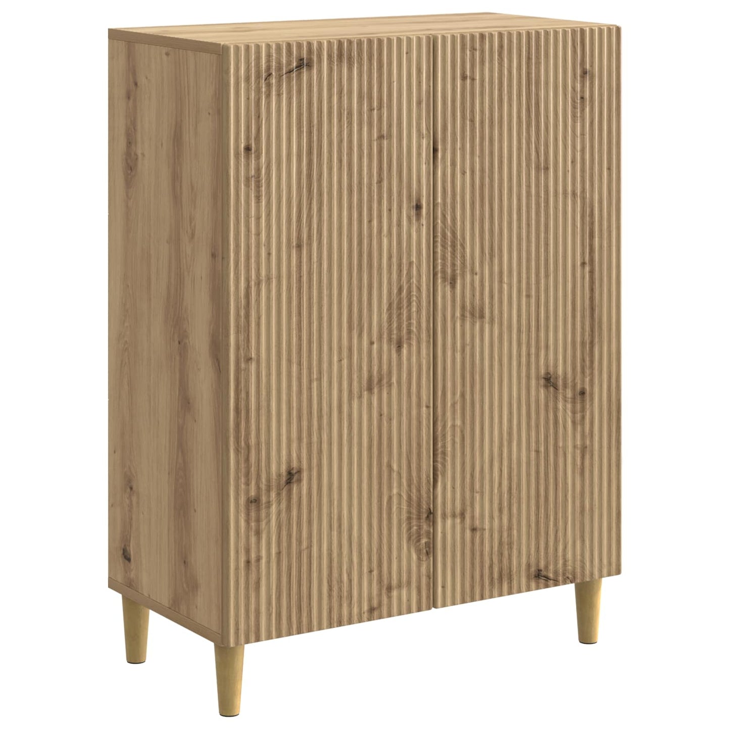 Sideboard Artisan-eg 66 x 34,5 x 90 cm Konstrueret træ