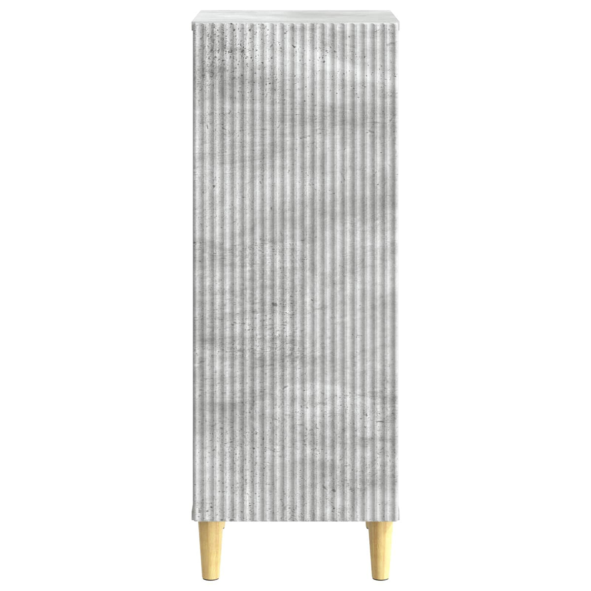 Sideboard Betongrå 33 x 34,5 x 90 cm Konstrueret træ