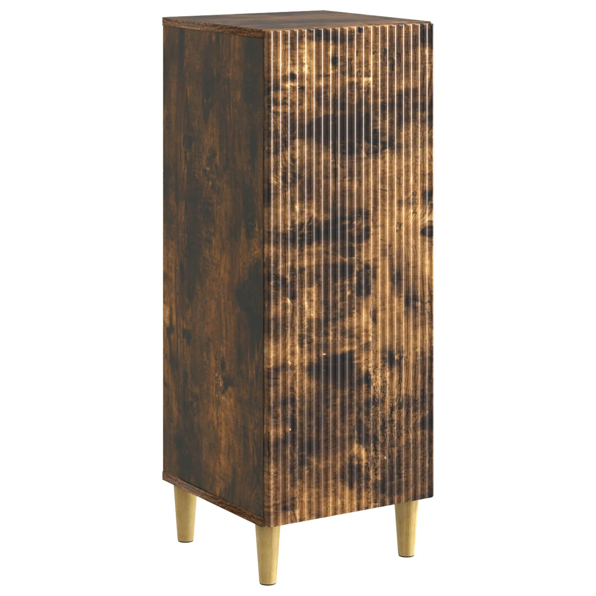 Sideboard Røget eg 33 x 34,5 x 90 cm Konstrueret træ