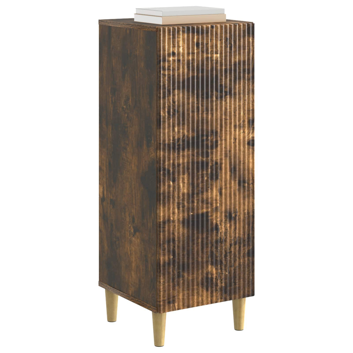 Sideboard Røget eg 33 x 34,5 x 90 cm Konstrueret træ