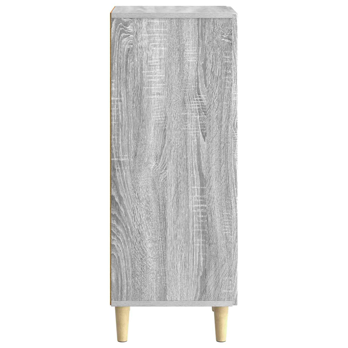 Sideboard Grå sonoma-eg 33 x 34,5 x 90 cm Konstrueret træ