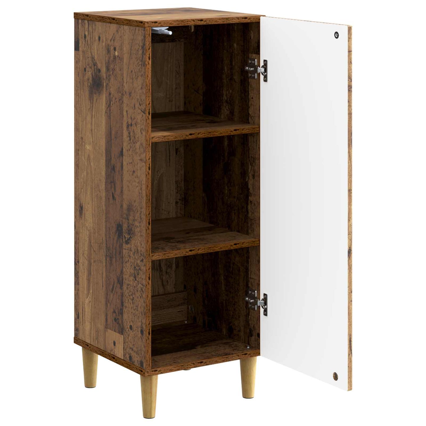 Sideboard Gammelt træ 33 x 34,5 x 90 cm Konstrueret træ