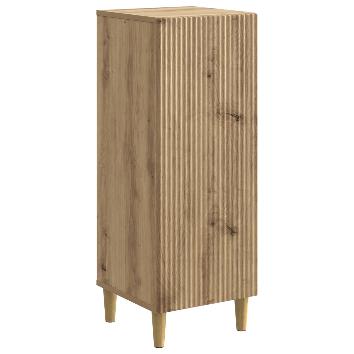 Sideboard Artisan-eg 33 x 34,5 x 90 cm Konstrueret træ