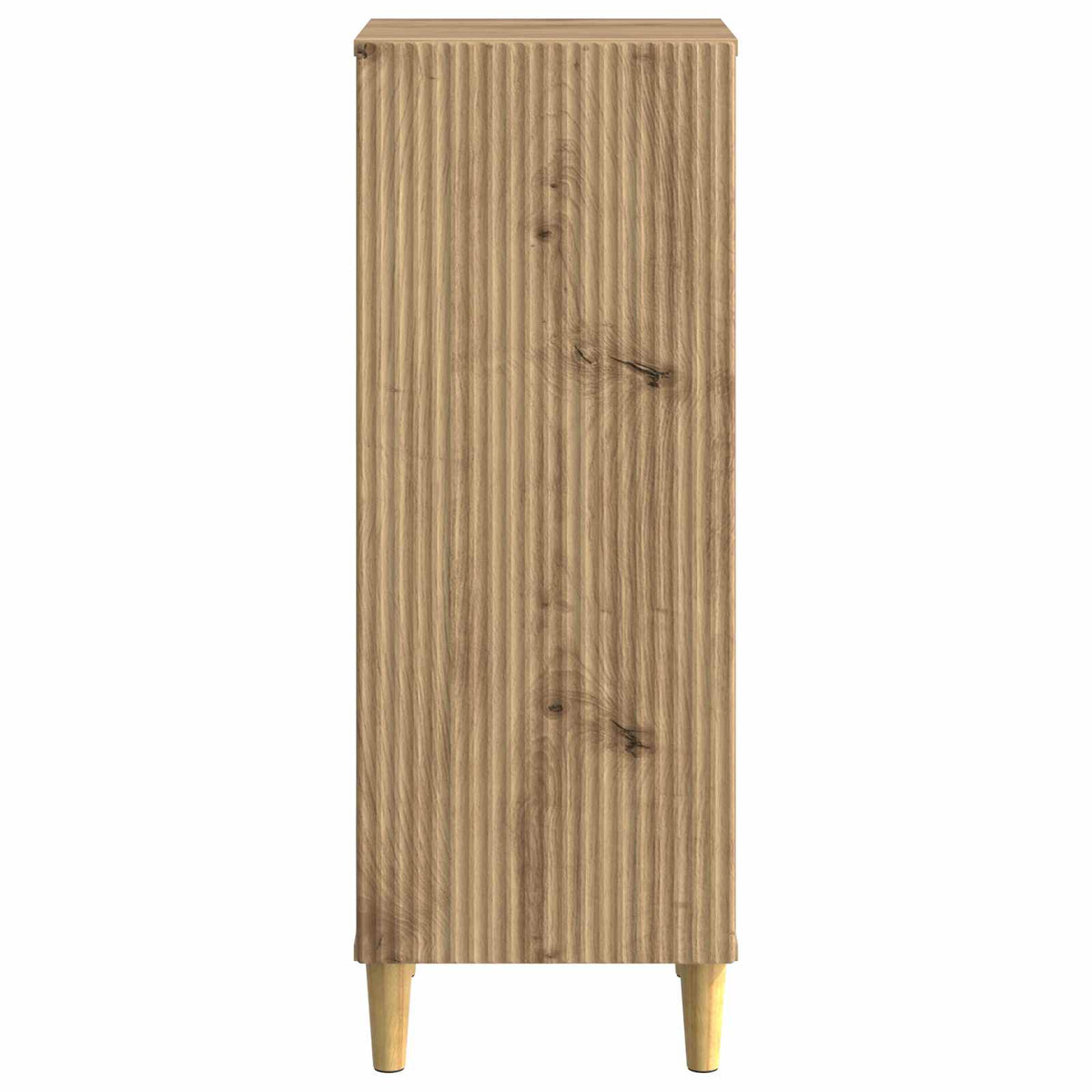 Sideboard Artisan-eg 33 x 34,5 x 90 cm Konstrueret træ