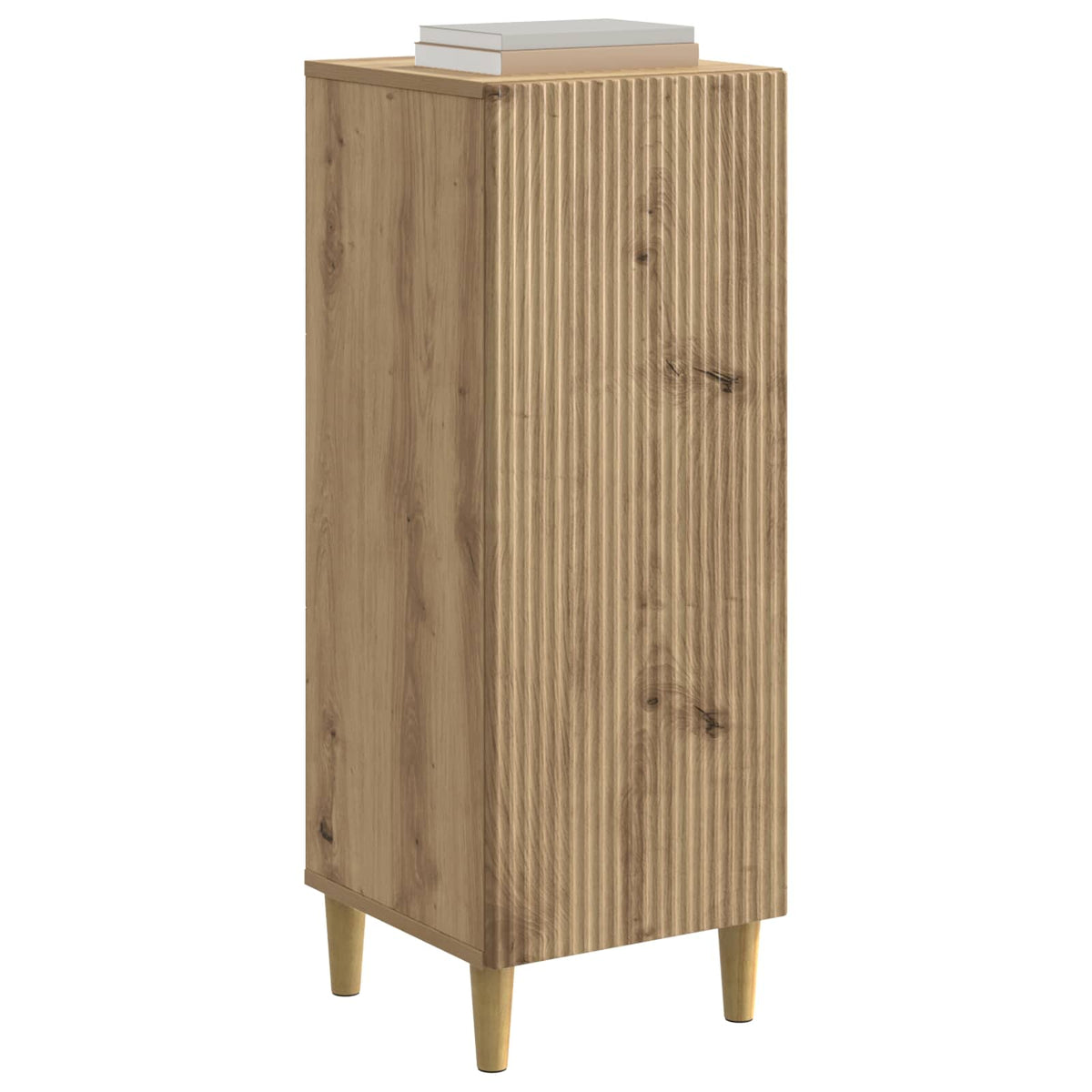 Sideboard Artisan-eg 33 x 34,5 x 90 cm Konstrueret træ
